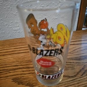 Dairy Queen Portland Trail Blazers Glass 1993 1994 Rod Strickland
